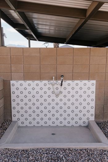 Dog wash station